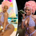 Megan Thee Stallion es una bomba de ‘Love Island USA’ en lencería de tanga de encaje