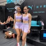 Eche un vistazo al estilo femenino y deportivo de Sheryl Shinafia durante su primer partido en Hyrox